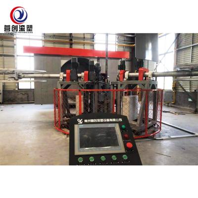 China Rotational Molding PE Plastic Rotary Moulding Machine 400V for producing furniture products for sale