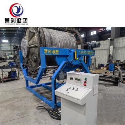 China PLC Delta Rotomoulding Water Tank Making Machine With 500*500mm Oven Size for sale