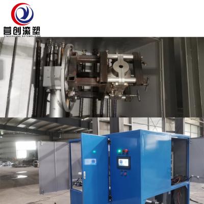 China Electric Heating Rotational Molding Water Tank Making Machine PLC Control for sale