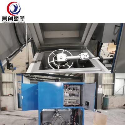 China Electric Heating Fully Automatic Roto Moulding Machine With 1600*1600mm Oven Size for sale
