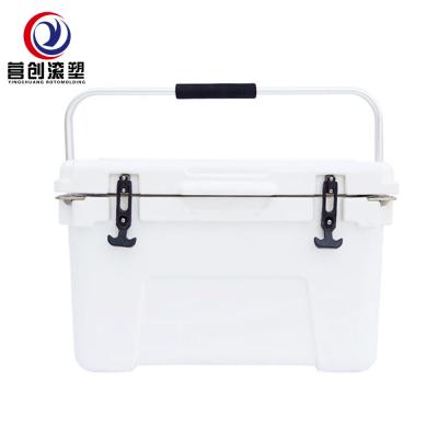 China Thermal Insulation Rotomolded Cooler Box with Handle and Lid——Customized styles en venta