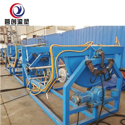 China 6KW-11KW Rock and Roll Rotational Moulding Machine Fast Speed Performance for sale