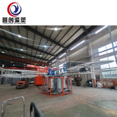 China Electric Power Source Rotary Rotational Molding Machine for OEM Shape Production à venda