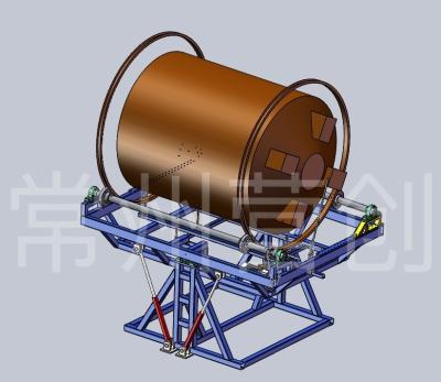 China Electric Heating Rock And Roll Rotomoulding Machines For Manufacturing Plant for sale