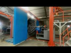 What is the rotoline rotational molding machine?