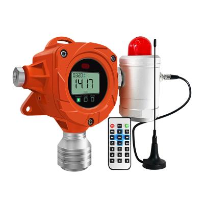 China ATEX CE FCC Fixed LED Screen Combustible Gas Leak Detector 0-100%LEL for Gas Station LPG Station for sale