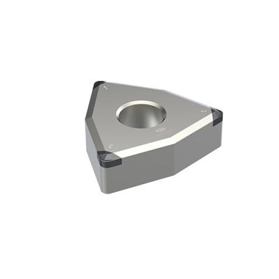 China -55 Degree WN Type PCBN Chip Breaker Inserts For Hardened Steel for sale