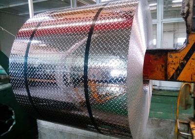China No peso ligero de aluminio de la forma del indicador de la placa de la pisada del diamante del resbalón longitud de 1,0 - de 8m m en venta