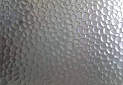 China Ball Embossed Aluminum Plate , Decorative Semi Circle Textured Aluminum Sheet for sale
