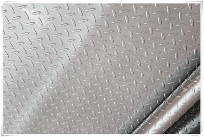 China 3003 Alloy Lentil Aluminum Tread Plate Brite Finish 12' X 36' Good Formability for sale