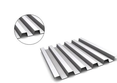 China 0.7mm Thick Corrugated Roof Panels , Mill Finish Residential Metal Roofing  for sale