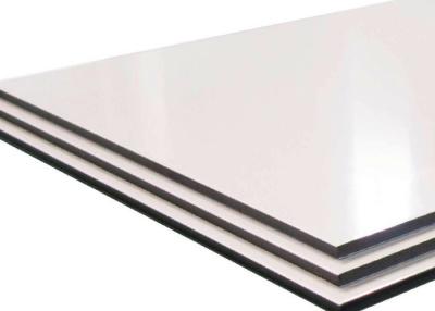 China Laminated Automotive Aluminum Sheet White Color For Truck Painted Side Panels for sale