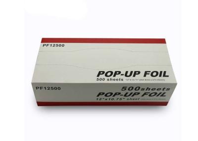 China Pop - Up Aluminum Foil Sheets With Silver Color 0.008mm - 0.04mm Thickness for sale