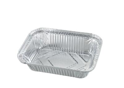 China Fast Food  Aluminum Foil Containers , Take Out Containers With Smooth Wall for sale