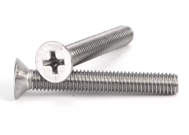 Machine Threading On Metal M6 M8 Stainless steel Flat & CSK Head Machine Metal Screw SUS304 SUS316 ...
