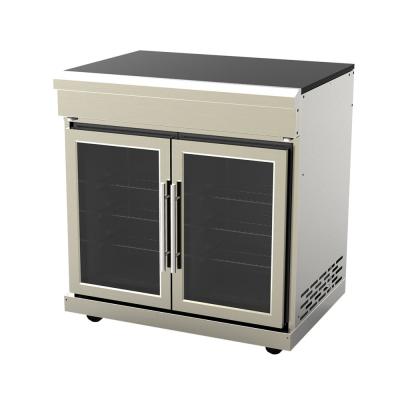 China SUS Stainless Steel Kitchen Cabinets , Stainless Steel Kitchen Cupboards Single Sink for sale