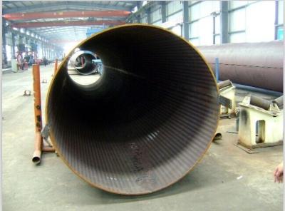 China Tubo soldado con autógena del diámetro grande de la tubería de acero Sch80 del carbono de LSAW SSAW en venta