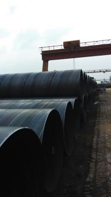 China Tubería de acero inconsútil sumergida espiral del carbono de la rastra de la tubería de acero de SSAW en venta