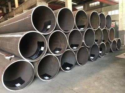 China Flussstahl-Runden-Rohr AISI JIS, LSAW-gewundenes geschweißtes Stahlrohr zu verkaufen