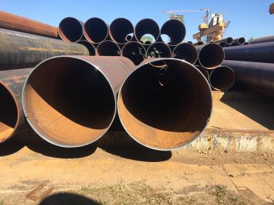 China Big Diameter 12m LSAW Steel Pipe / Long Straight Seam Welded Steel Pipe for sale
