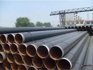 China Project Structure ASTM A53 GR B LSAW Steel Pipe Round Shaped for sale
