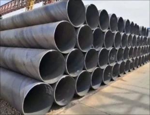 China High Performance Carbon Steel Pipes For Scaffolding By Spiral Submerged Arc Welding à venda