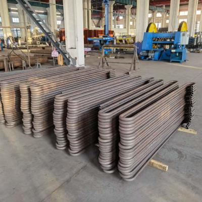 China Black Painted Steel Tube Exchanger For Customer Requirements for sale