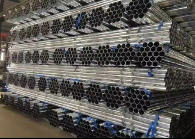 中国 ISO 9001 Certified Frequency Welded Steel Pipe With Galvanized Coating 販売のため