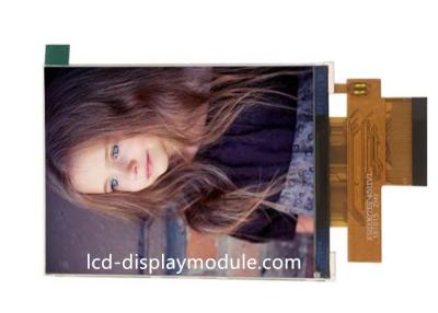 China 3.3 V 480 x 800 IPS Touch LCD Module , 6 O'Clock 3.97 Inch RGB LCD Display for sale