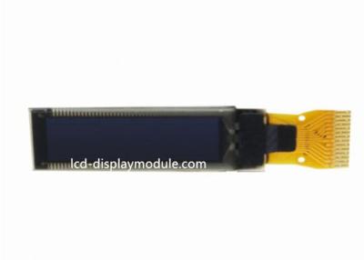 China Transparentes OLED-Anzeigen-Modul Schnittstelle der 0,69 Zoll-96x16 Unterstützungsi2c SSD1306 I2C zu verkaufen