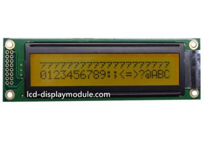 China Viewing 85.00 * 18.60mm Dot Matrix LCD Display Module COB Resolution 20 x 2 Character for sale