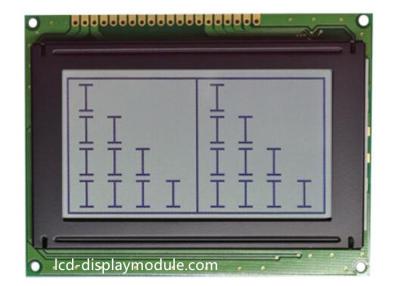 China LED White LCD Display Module Resolution 128 x 64 6800 Series Interface for sale