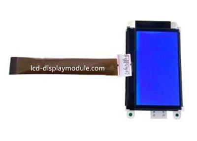 China STN Negative Blue LED Custom LCD Module , COG Resolution 128x64 LCD Module for sale