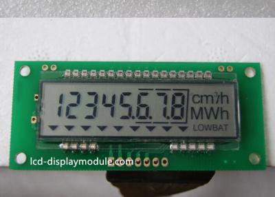 China 3 Lines Series Interface 8 Digit 7 Segment Display TN For Electricity Meter for sale