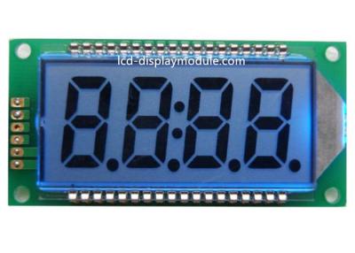China White Blue LED 4 Digit 7 Segment Display TN Metal PIN For Health Equipment for sale