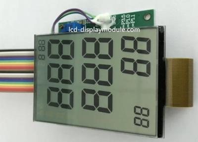 China Conector monocromático del segmento FPC del TN 7 de la pantalla del panel LCD del equipamiento médico en venta