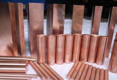 China C17200 ASTM B 643 Alloy 17200 AMS Beryllium Copper Rod for sale