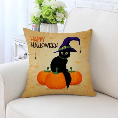 China Halloween-Themed Digital Printed Cushion Covers design Cushion Cover custom printed cushion for sale