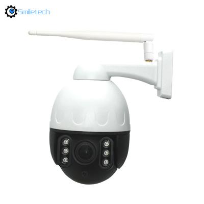 China Mini 5MP 5X zoom IR WIFI PTZ two way audio AI motion detection waterproof IP66 IR network 2MP outdoor speed dome camera for sale