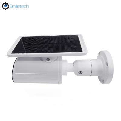 China Waterproof TUYA 1080P Bullet Camera Outdoor 2MP PIR Motion Detection Low Power consumption solar Powered WIFI camera for sale