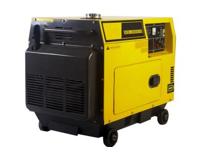 China 5KW AC Single Phase Power Small Portable Diesel Generator Electric Start for sale