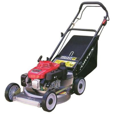 China 22 Inch Self - propelled garden lawn mover , portable petrol Lawn Mower for sale