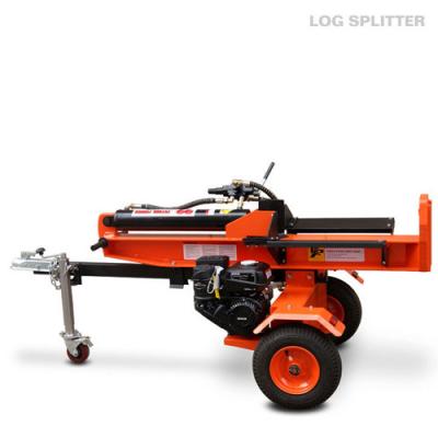China Forestry machinery  two way log splitters hydraulic gasoline powered 22 ton for sale