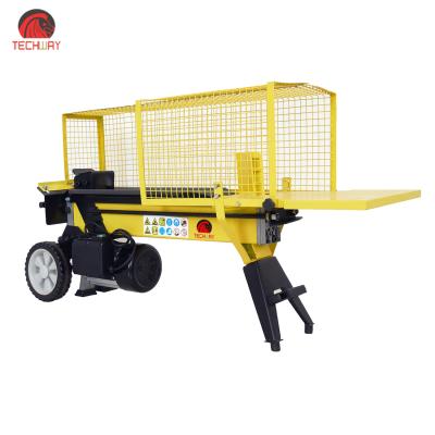 China CE 5 Ton / 7 Ton Electric Wood Splitters 1500W / 2300W Motor 110V 220V for sale