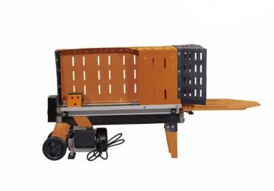 China Manual Electric Firewood Log Splitter For Dividing Round Logs 1500W 5 Ton for sale
