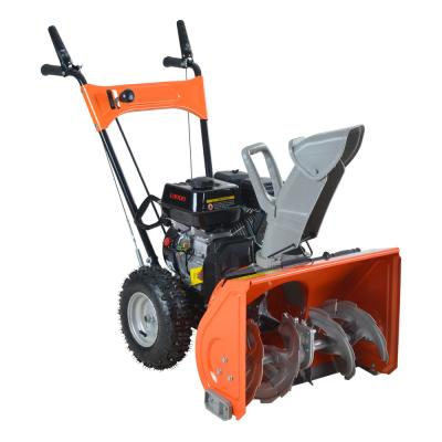 China 6Hp 196cc Gas Snow Blower Handheld Snow Blower 22 Inch for sale