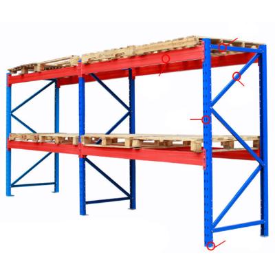 China Multi Level Beam Pallet Racking 7 Tons Heavy Duty Industrial Racking SGS for sale