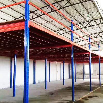 China ISO9001 Structural Mezzanines Rack 2.5T Store Racking System For Furniture for sale