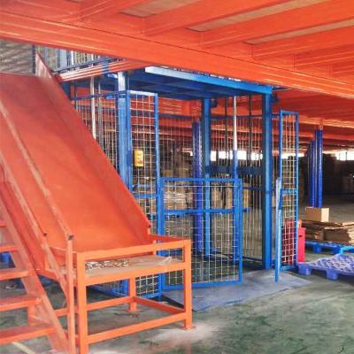 China Multi plataformas do mezanino do armazenamento da série 8 toneladas de cremalheira de aço do assoalho de mezanino à venda