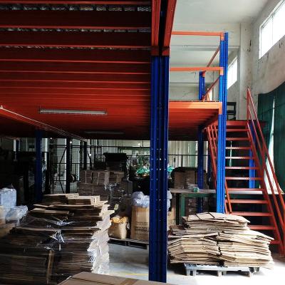 China Multi mezanino nivelado da cremalheira 12000mm do mezanino do armazenamento que pavimenta sistemas à venda